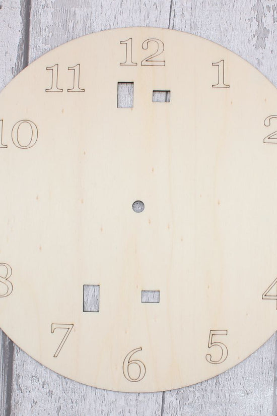Autumn Squirrel Clock Craft Kit