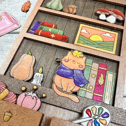 Autumn Joys Shelf Sitter