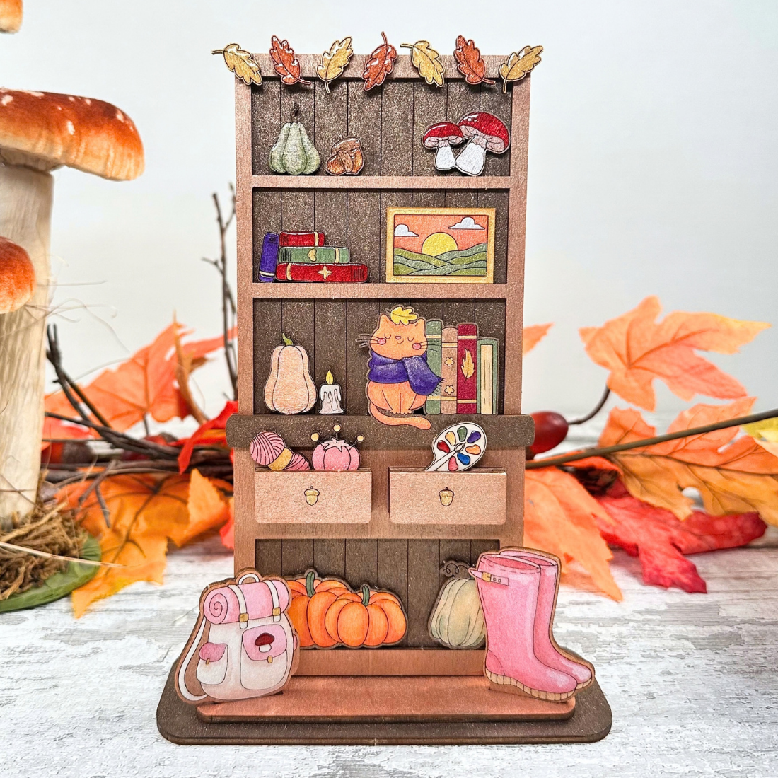 Autumn Joys Shelf Sitter