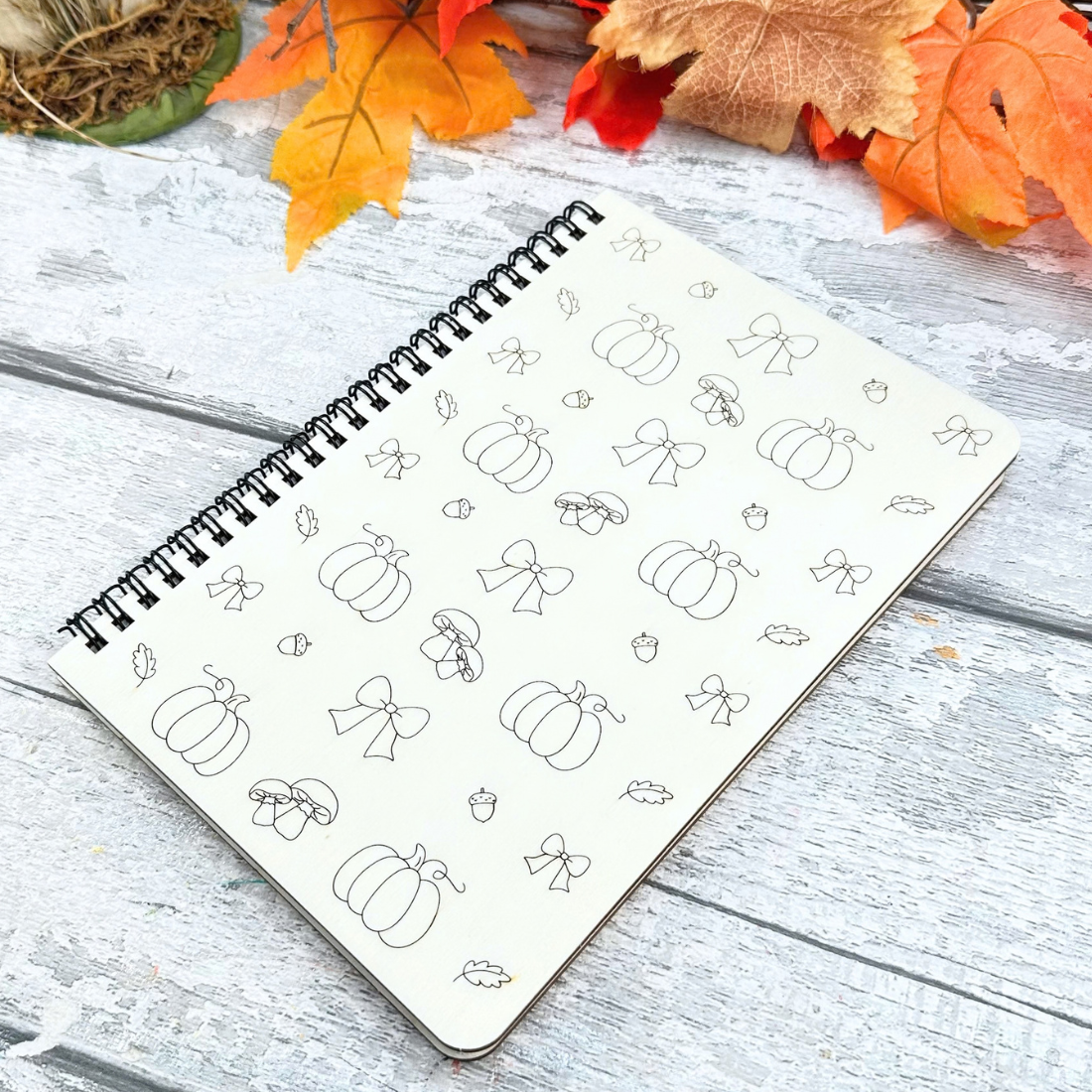 Autumn Bows Notebook