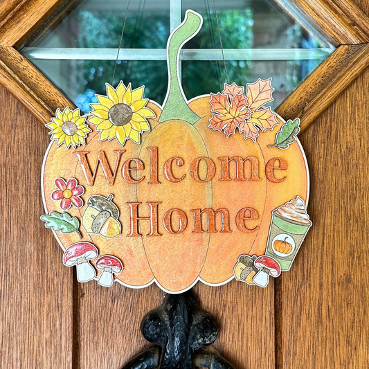 Autumn Pumpkin Sign