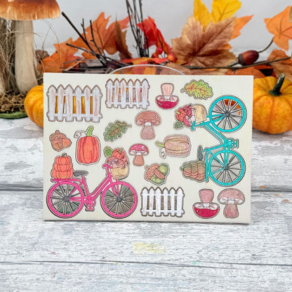 Autumn Outdoor Elements Set - 16 Pieces