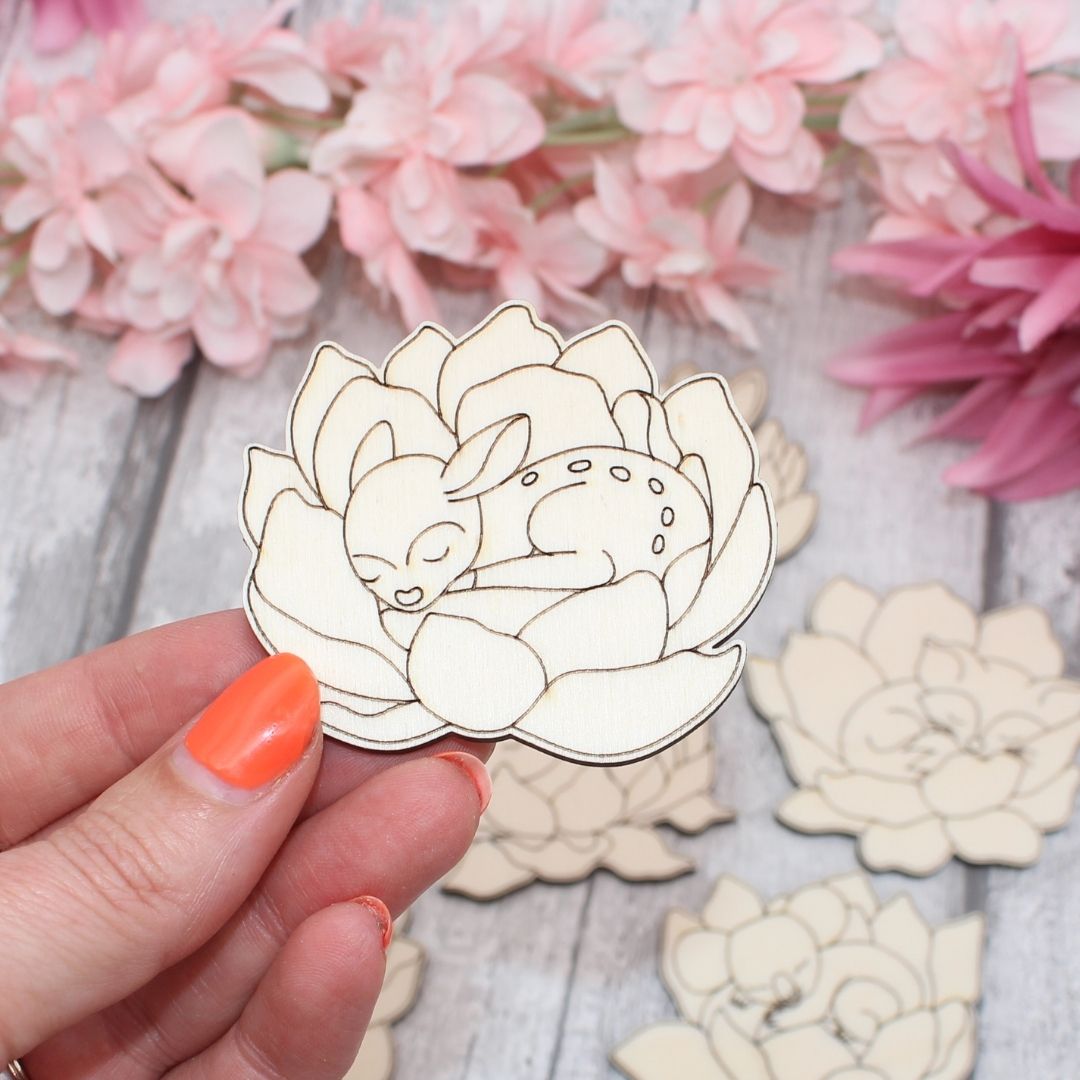 Baby Animals in Petals