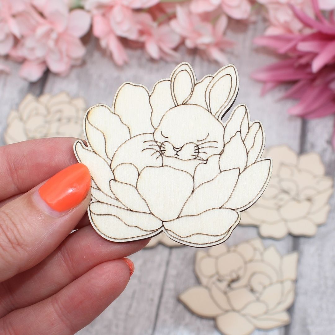 Baby Animals in Petals