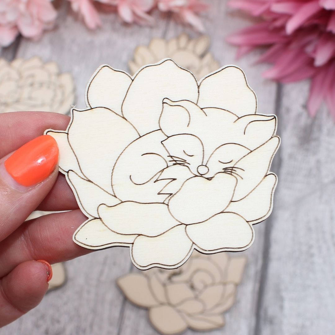 Baby Animals in Petals