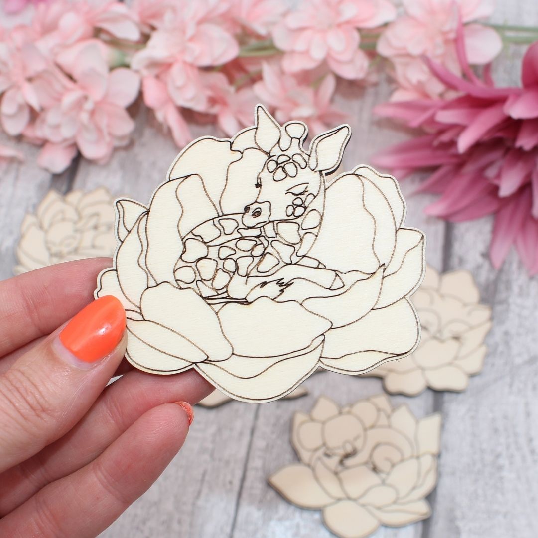 Baby Animals in Petals