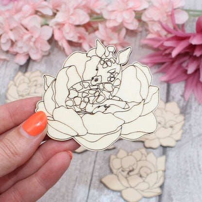 Baby Animals in Petals