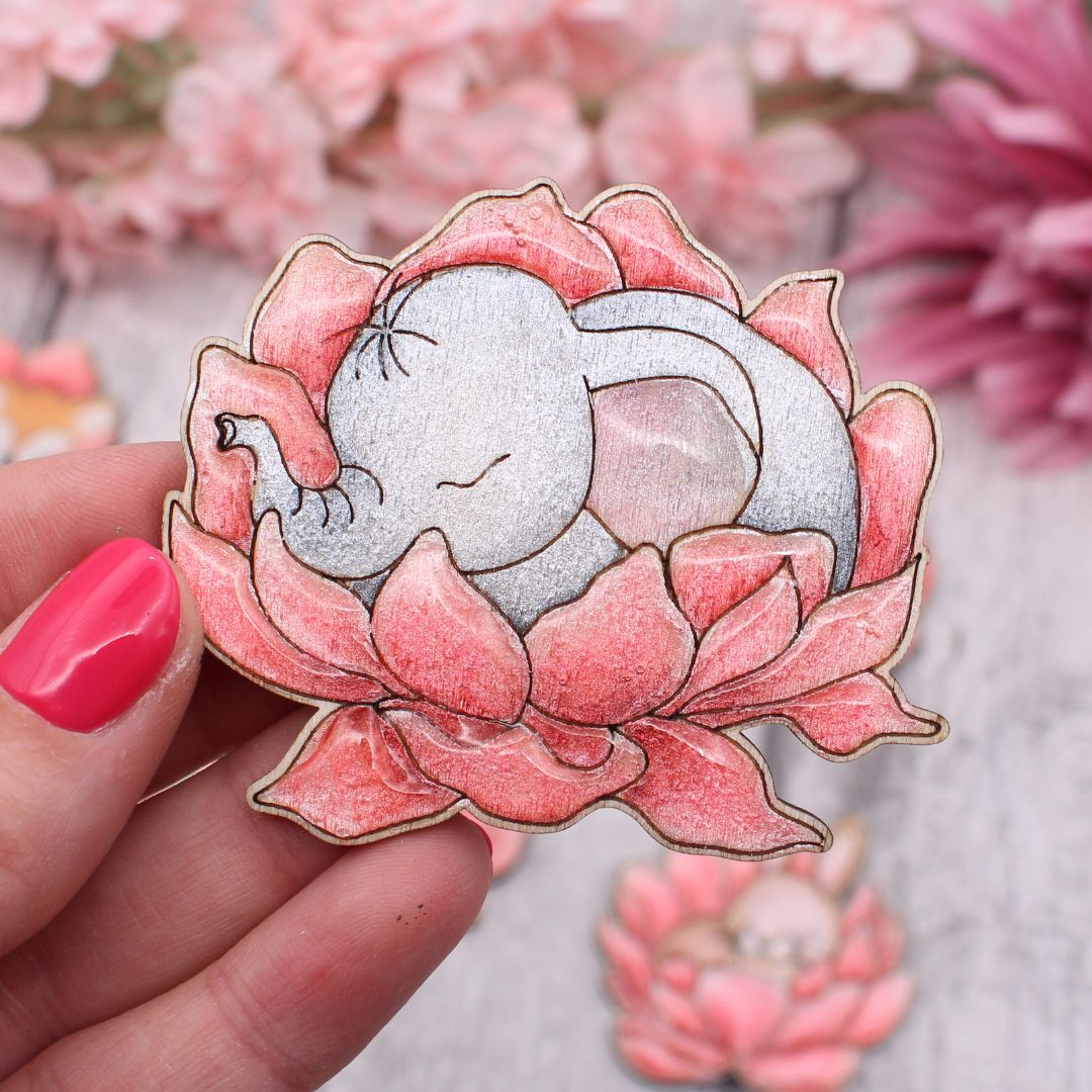 Baby Animals in Petals