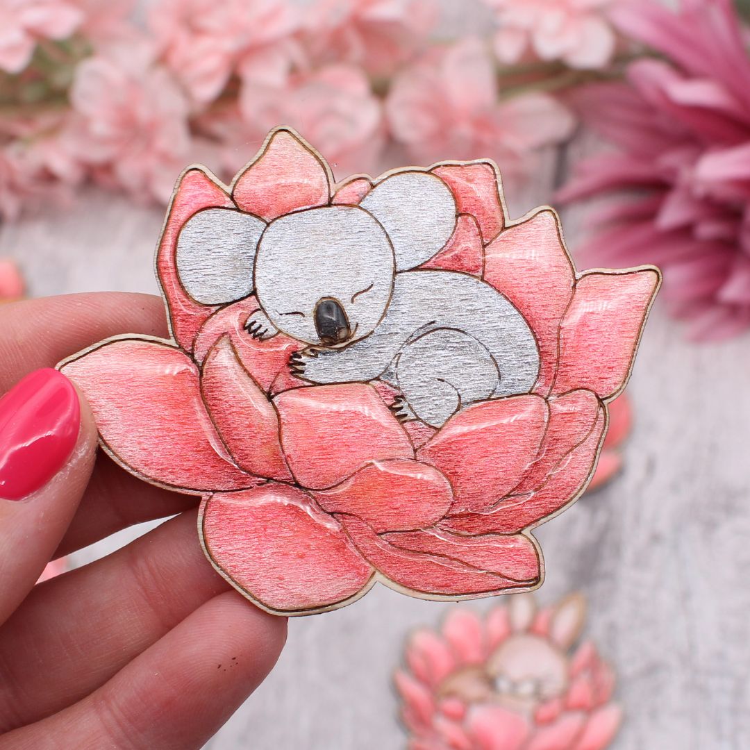 Baby Animals in Petals