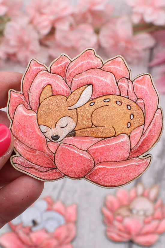 Baby Animals in Petals