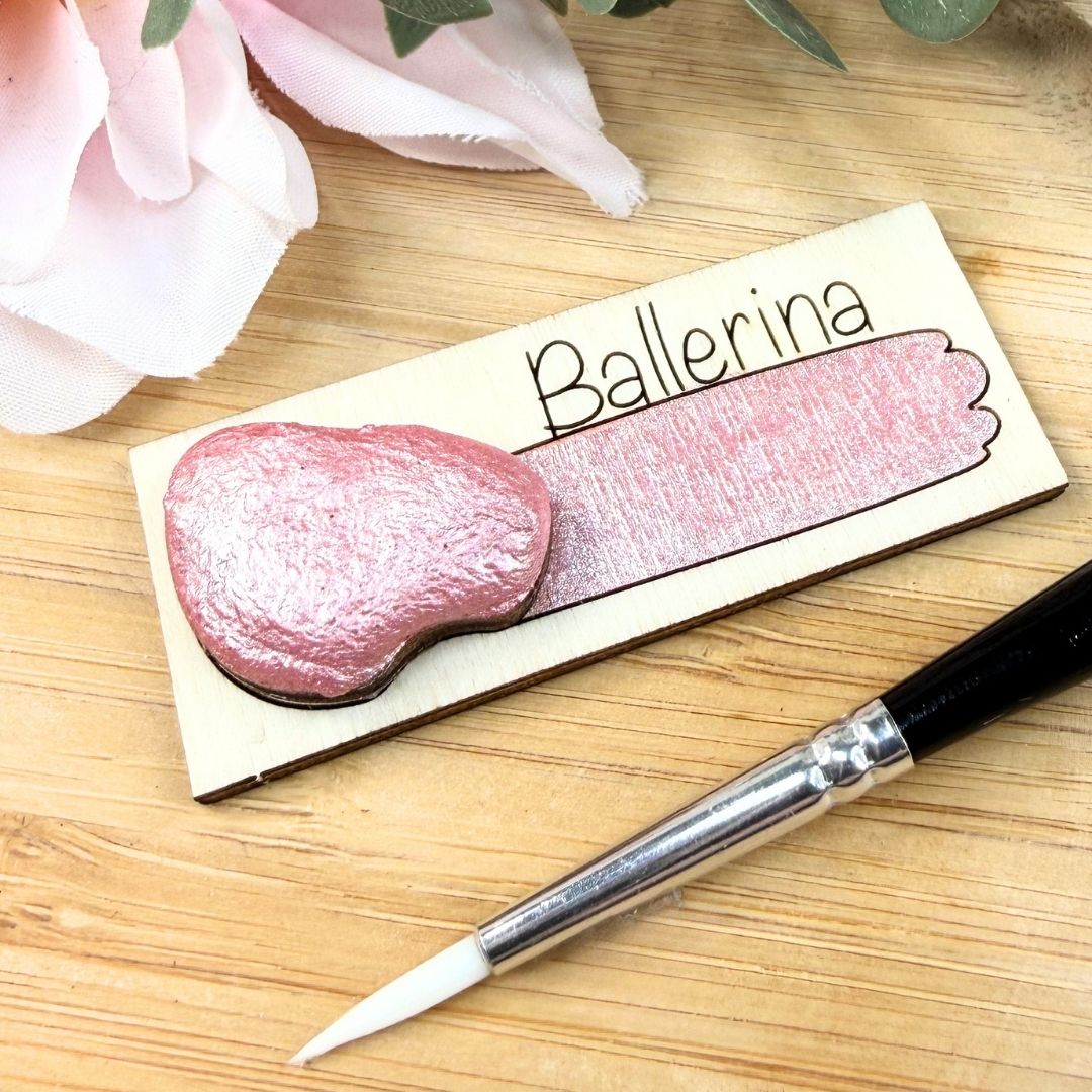 Handmade Shimmer Watercolour Paint - Ballerina