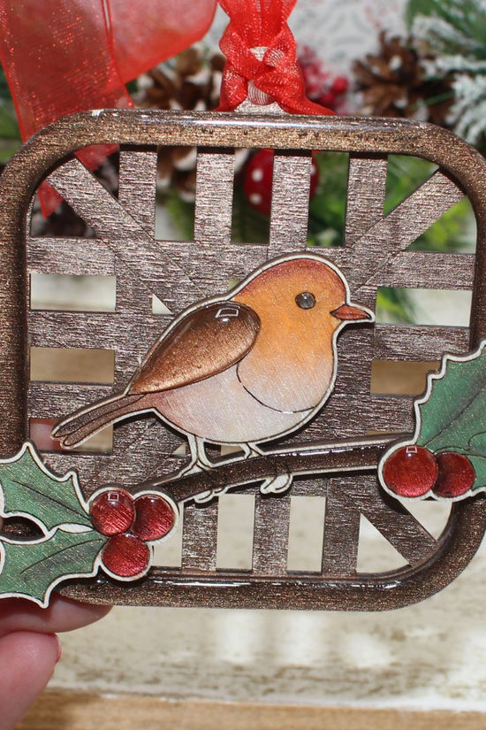 Basket Baubles with Characters
