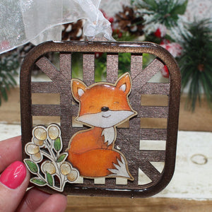 Basket Baubles with Characters