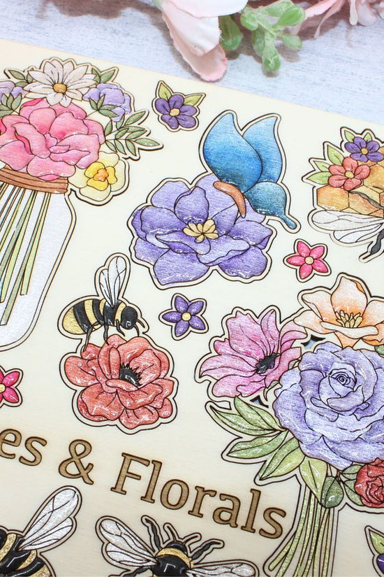 Bee & Floral Set