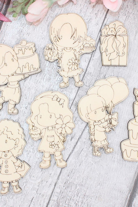 Birthday Characters Set