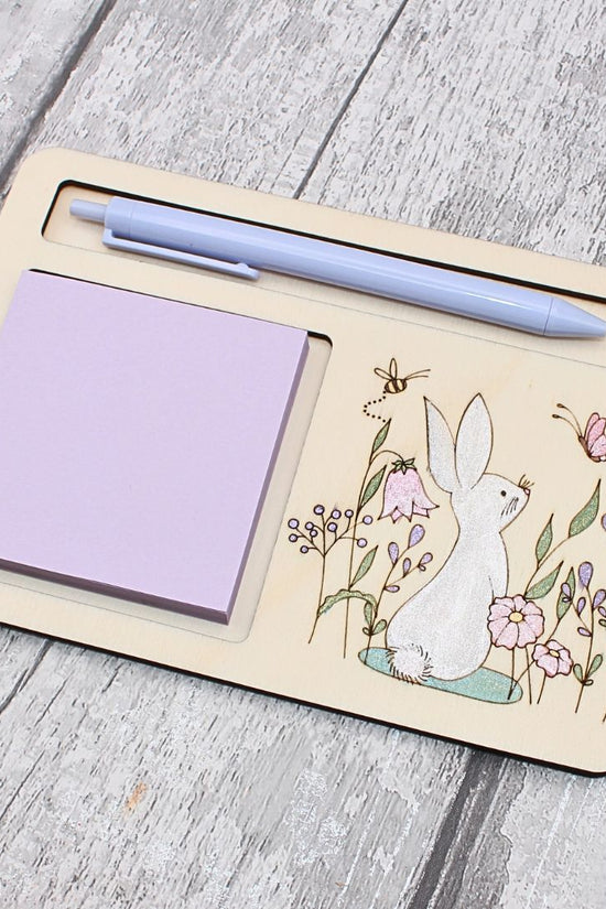 Bunny in the Meadow Notepad Holder