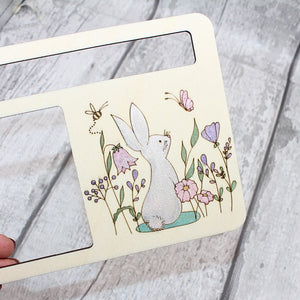 Bunny in the Meadow Notepad Holder Craft Kit