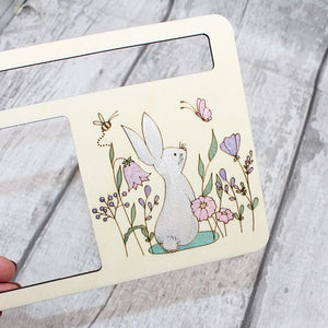 Bunny in the Meadow Notepad Holder