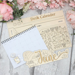 Desk Calendar - DIY