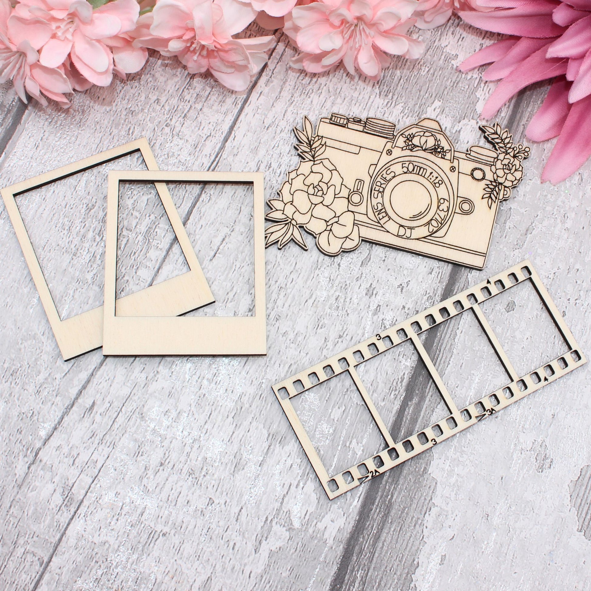 Camera and Photo Frame Set | Film Strip