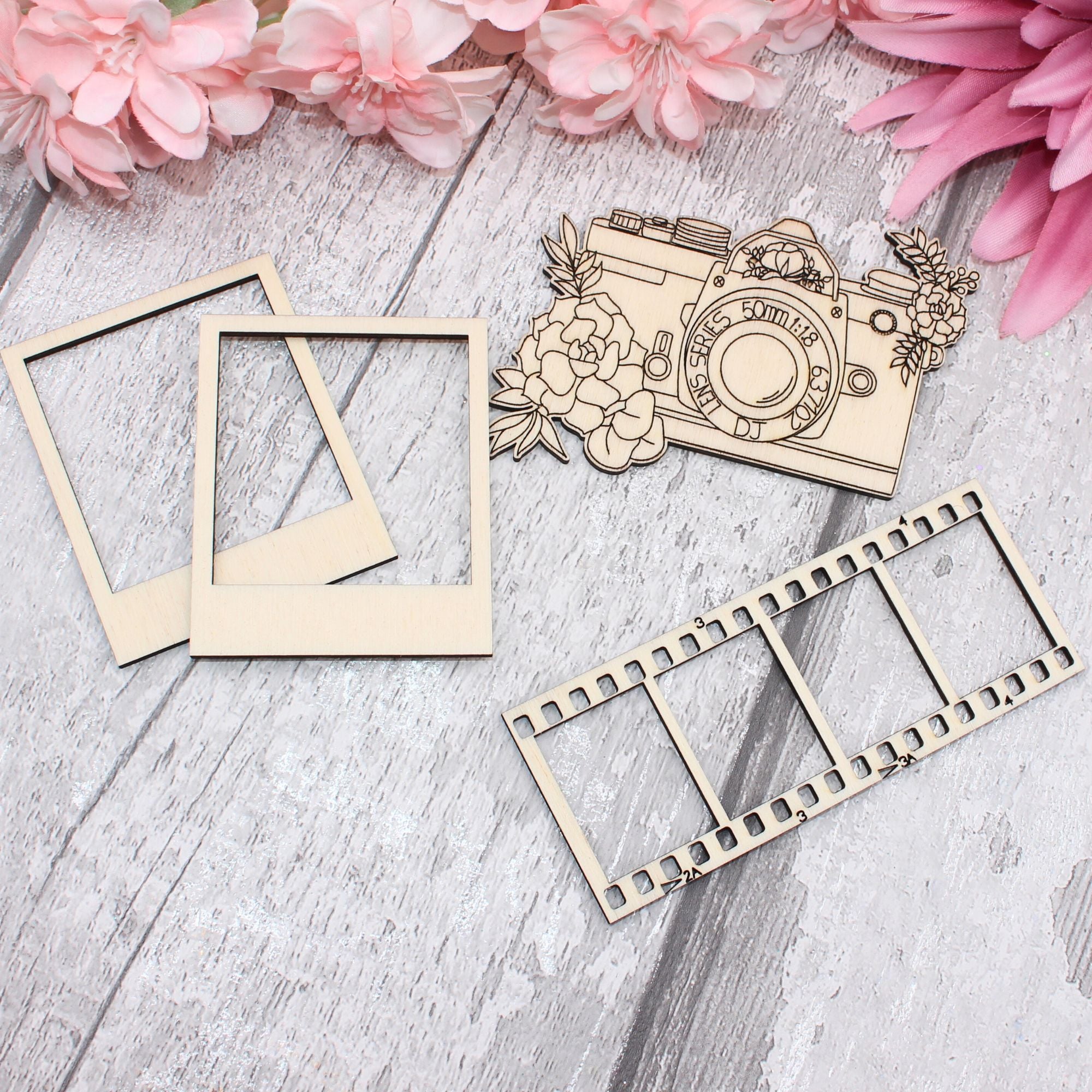 Camera and Photo Frame Set | Film Strip