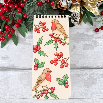 Festive Robin To-Do List
