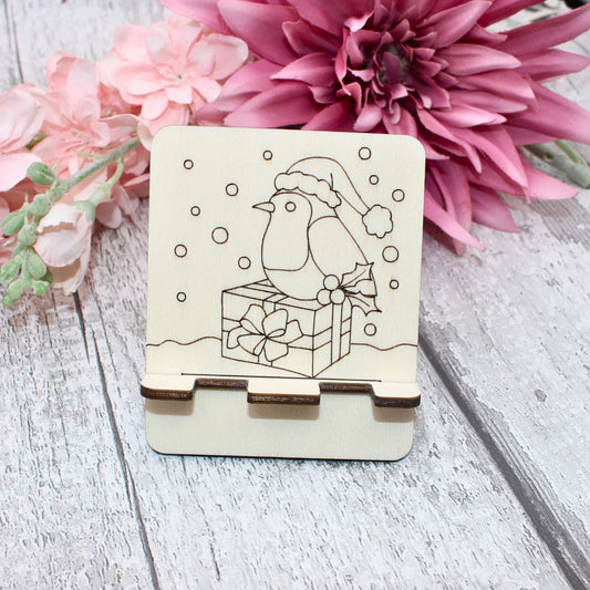 Christmas Robin Glazing Stand
