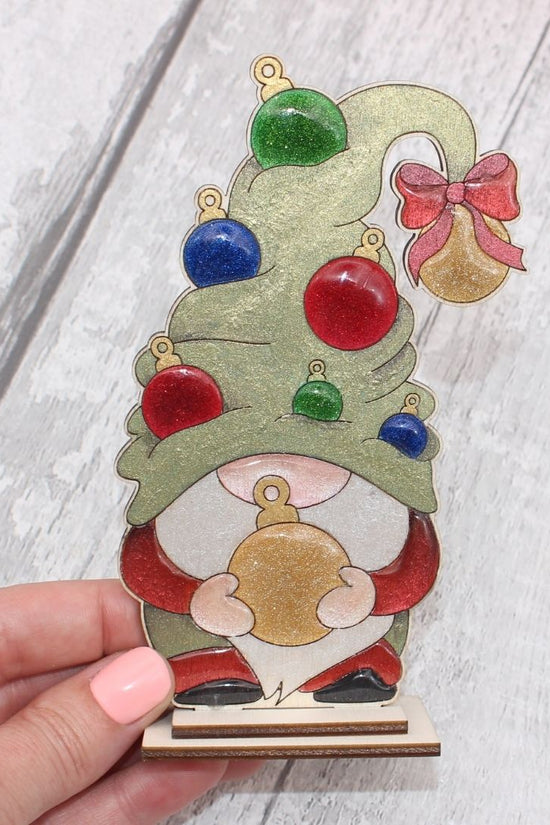 Christmas Standing Gnome Set