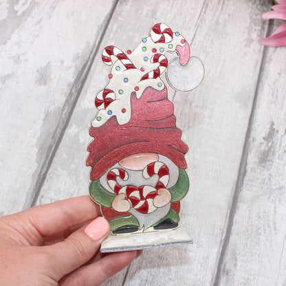 Christmas Standing Gnome Set