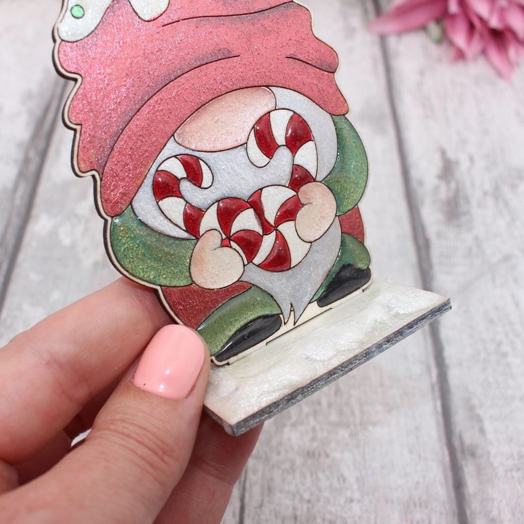 Christmas Standing Gnome Set