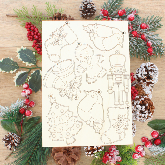Christmas Staple Gift Tags / Decorations