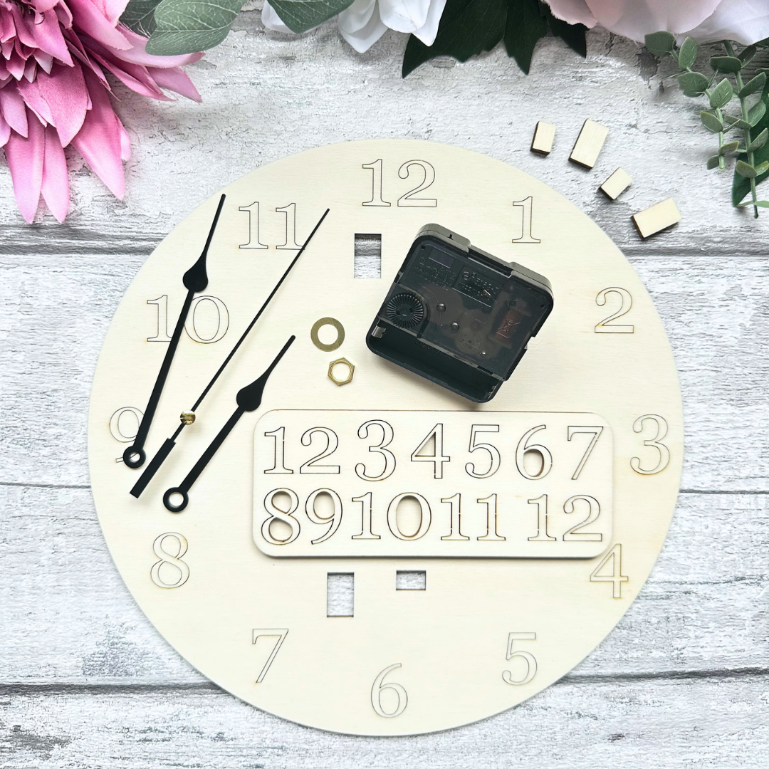 Sweet Treats Clock Set - Clock included