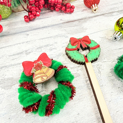 Pipe Cleaner Wreath Maker Kit