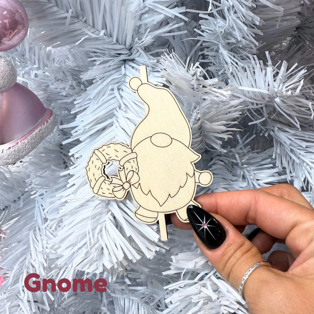 3D Christmas Baubles - Choose your Character!