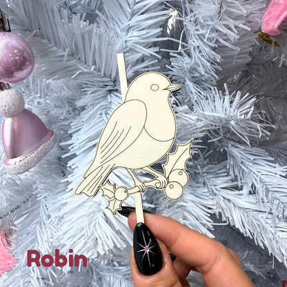 3D Christmas Baubles - Choose your Character!