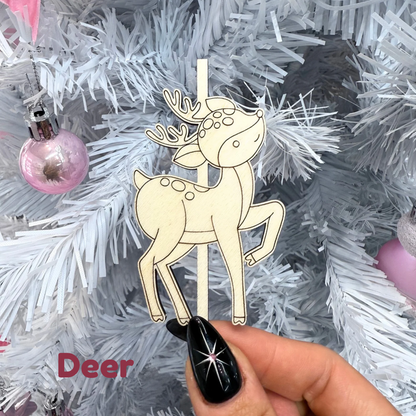 3D Christmas Baubles - Choose your Character!