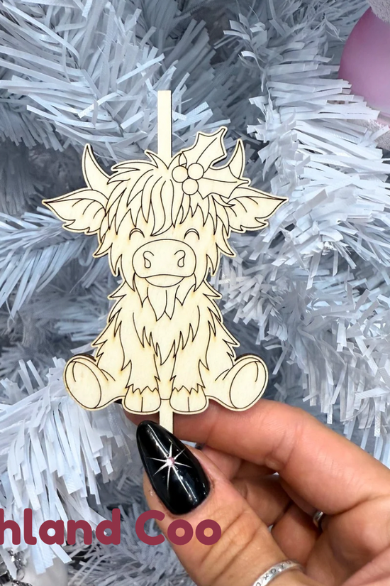 3D Christmas Baubles - Choose your Character!