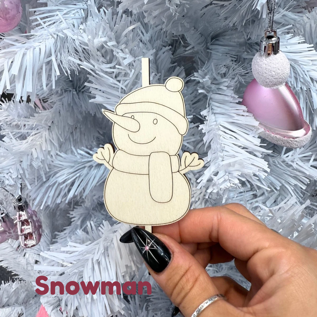 3D Christmas Baubles - Choose your Character!