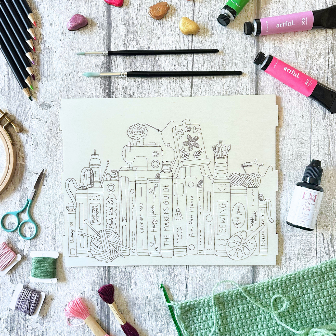 Craft Lover’s Book Holder