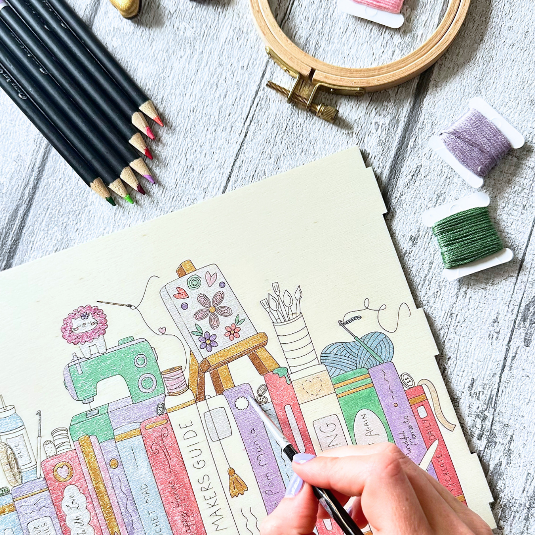 Craft Lover’s Book Holder