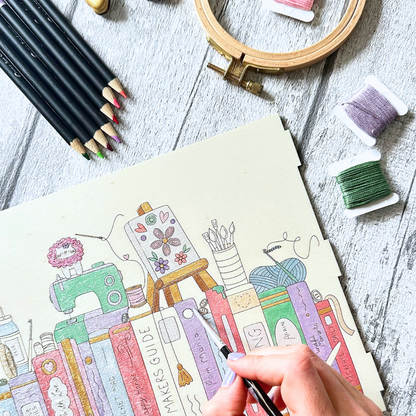 Craft Lover’s Book Holder