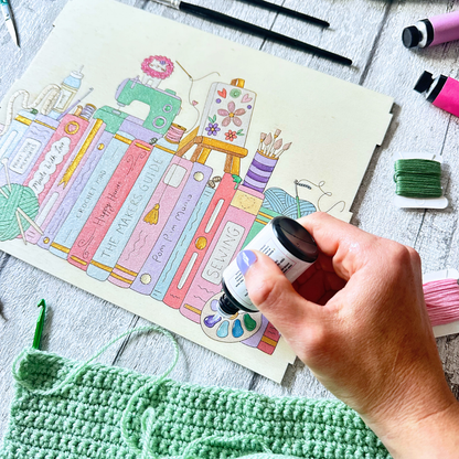 Craft Lover’s Book Holder