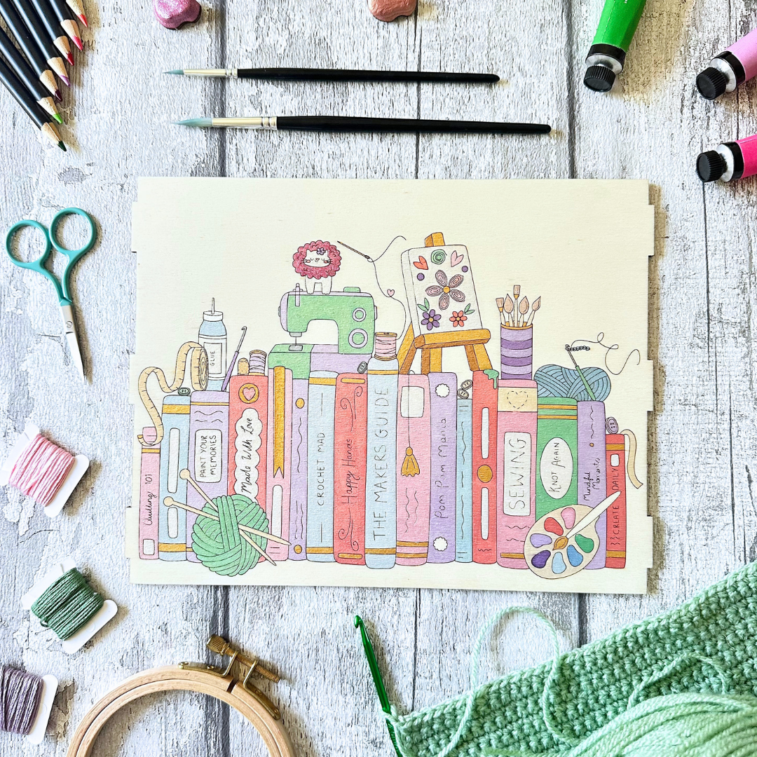 Craft Lover’s Book Holder
