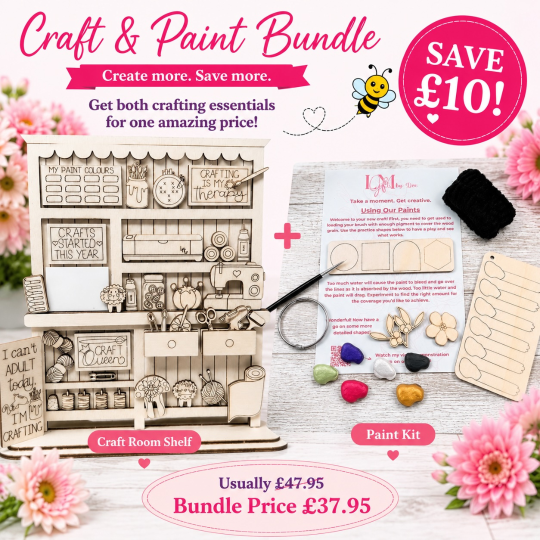 Crafts Started - Shelf Tracker - Bundle