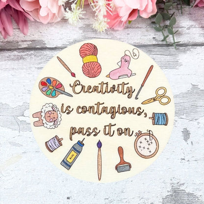 Creativity Is Contagious Coaster