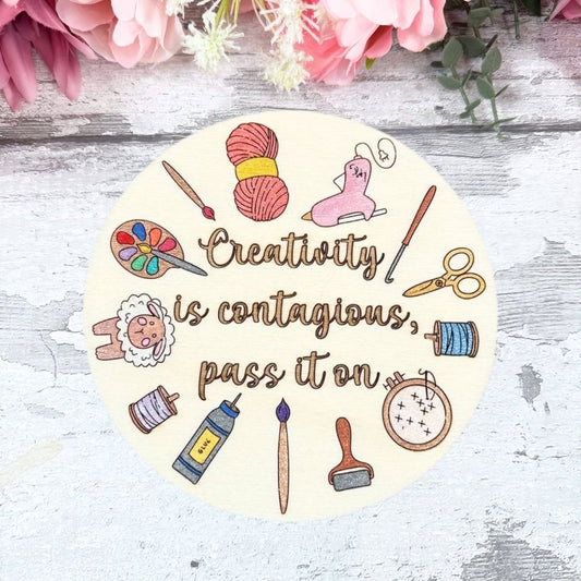 Creativity Is Contagious Coaster