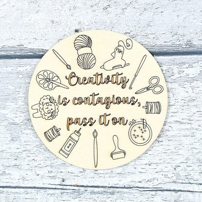 Creativity Is Contagious Coaster
