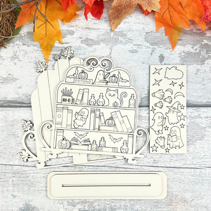 Boo & Books Shelf Sitter