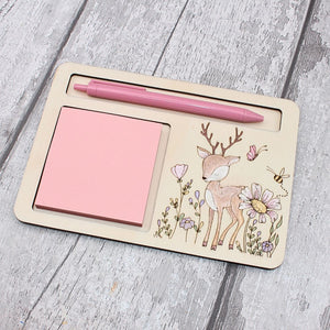 Whimsical Deer Notepad Holder