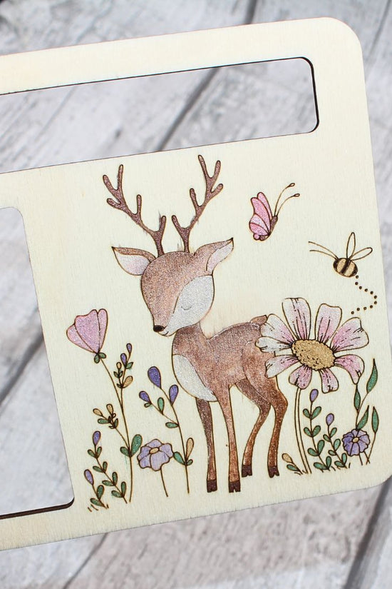 Whimsical Deer Notepad Holder
